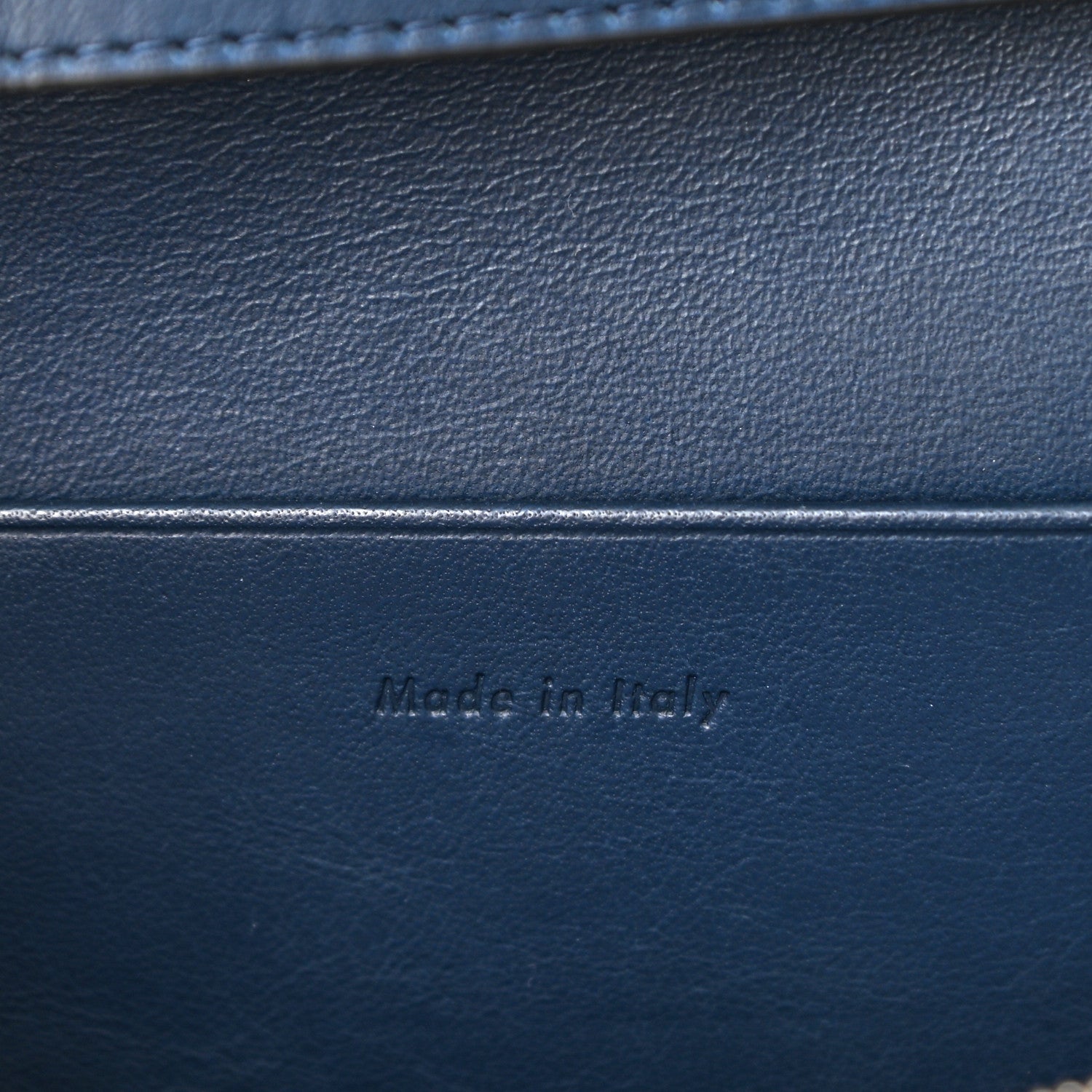 Celine Smooth Lambskin Frame Evening Chain Clutch Steel Blue Plum 6 of 9