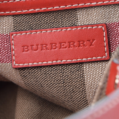 Burberry Canvas Mega Check Medium Maidstone Red 6 of 11