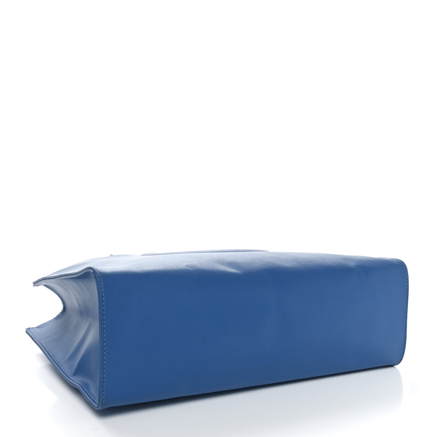 Vegan Leather Medium Shopping Bag Painters Tape