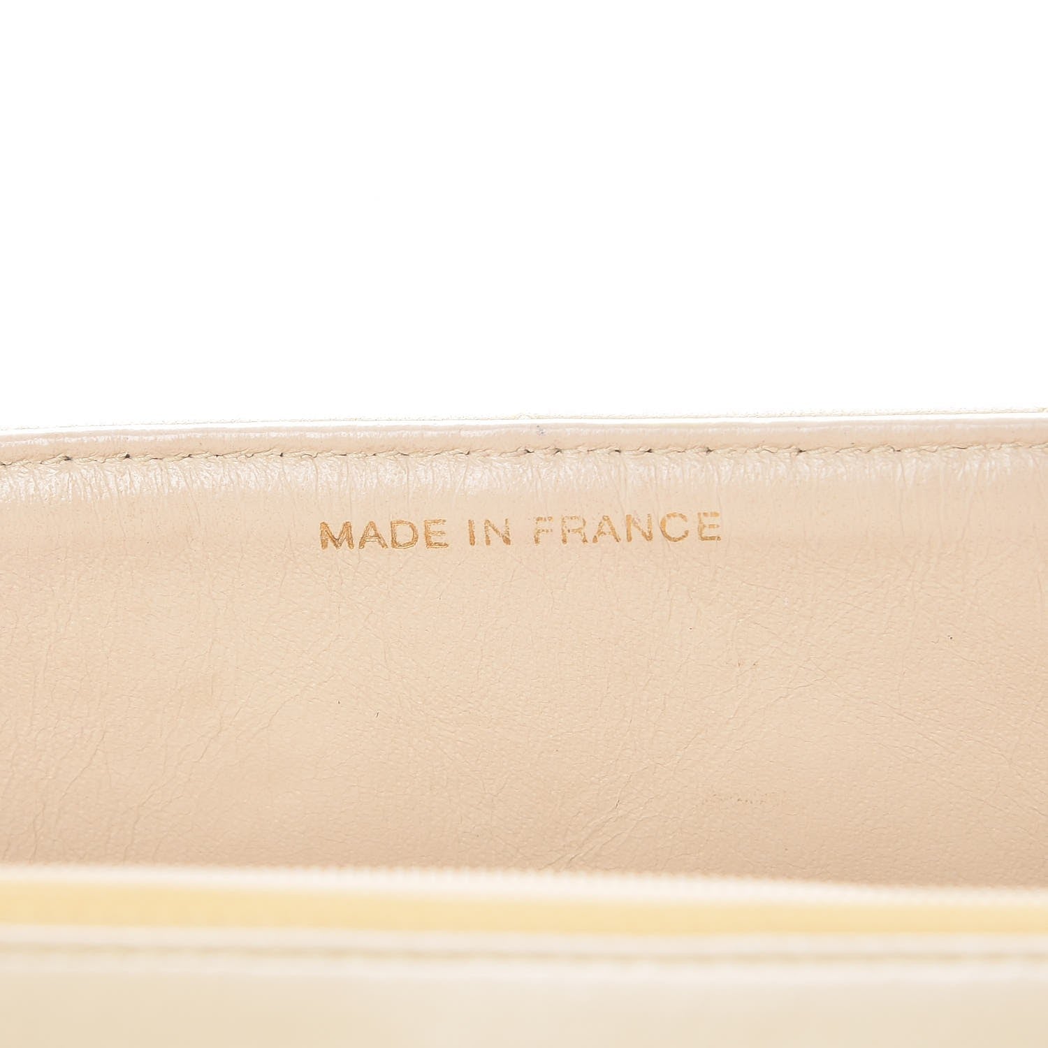 Chanel Lambskin Quilted Small Single Flap Beige 7 of 17