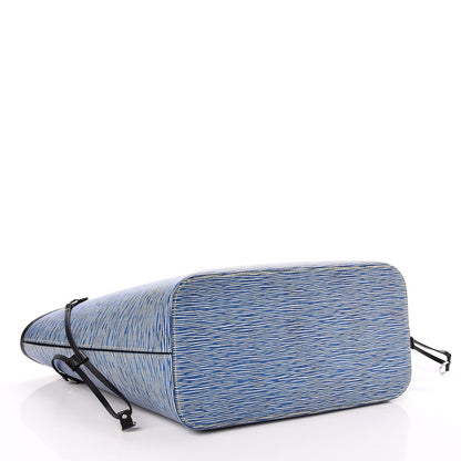 Louis Vuitton Epi Neverfull MM Denim Light 4 of 6