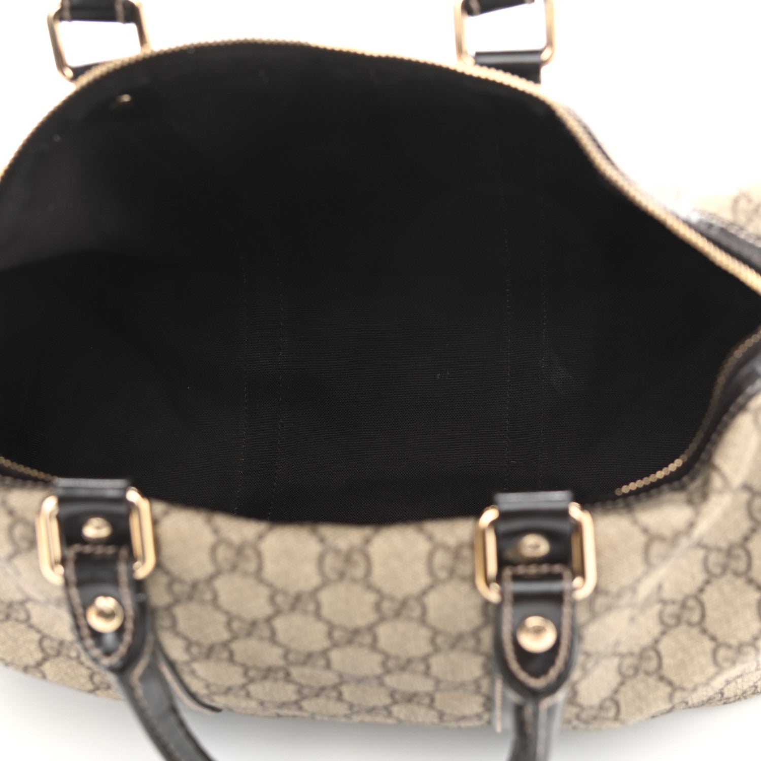 Gucci GG Plus Monogram Medium Joy Boston Dark Brown 5 of 13