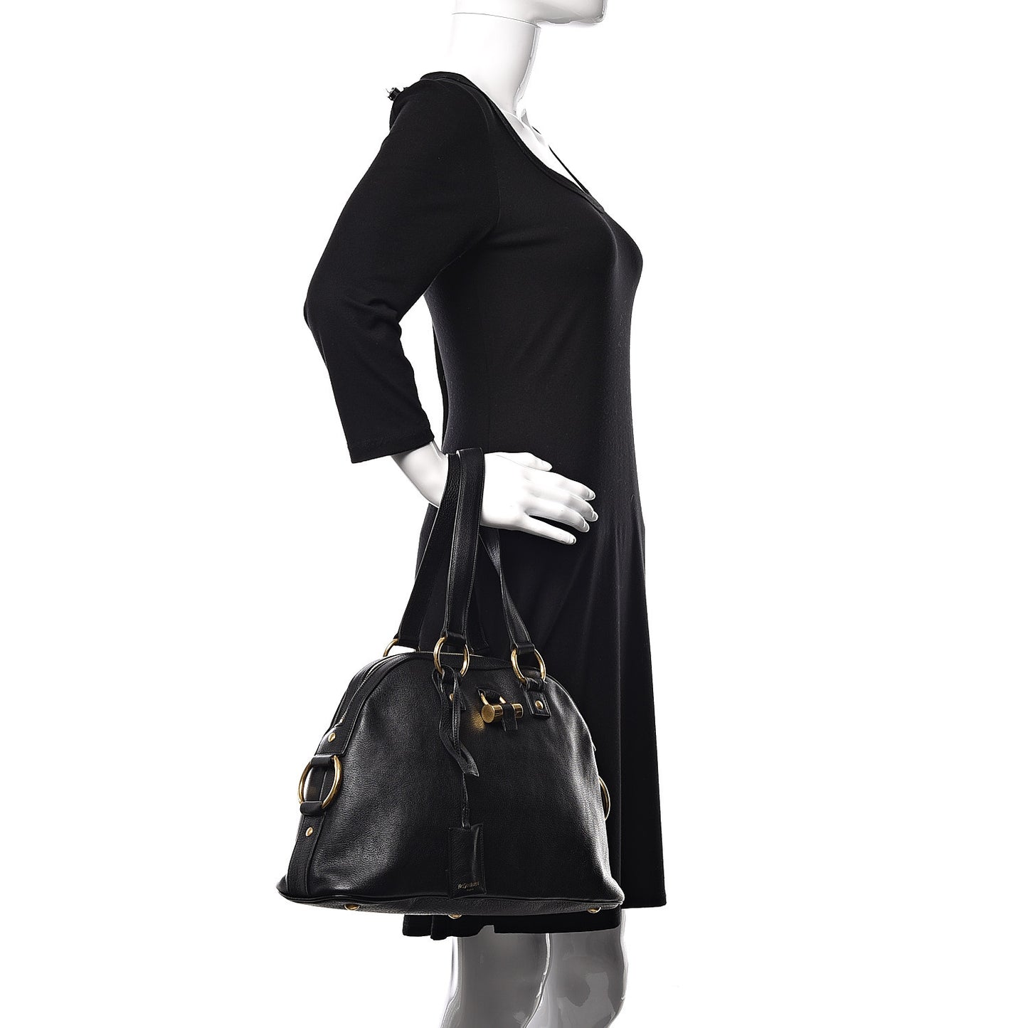 Calfskin Medium Muse Black