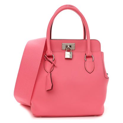 Hermes Swift Toolbox 20 Rose Azalee 1 of 10