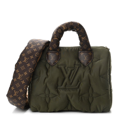 Louis Vuitton Econyl Mini Monogram Pillow Speedy Bandouliere 25 Khaki 1 of 9