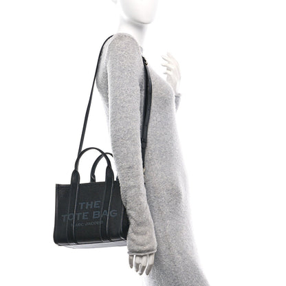 Marc Jacobs Grained Calfskin Small The Tote Bag Black 2 of 7