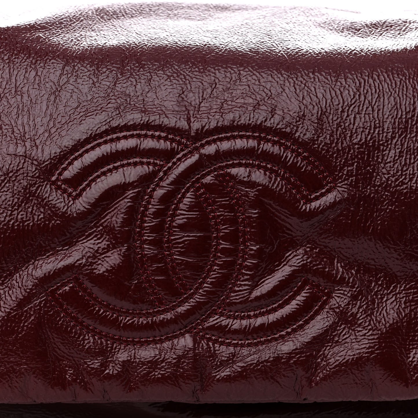 Vinyl Medium Rock and Chain Flap Bordeaux