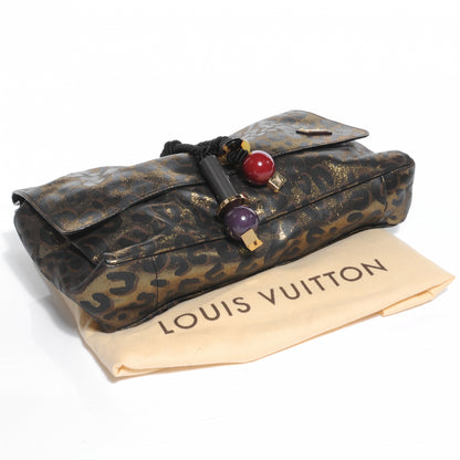 Louis Vuitton Leopard Nocturne African Queen Clutch 4 of 7