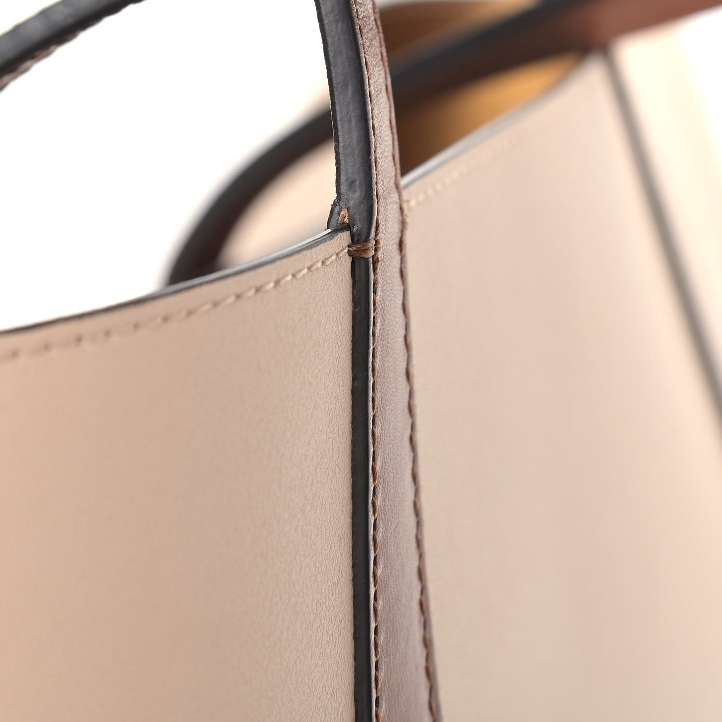 Calfskin Medium GV Shopper Tote Powder