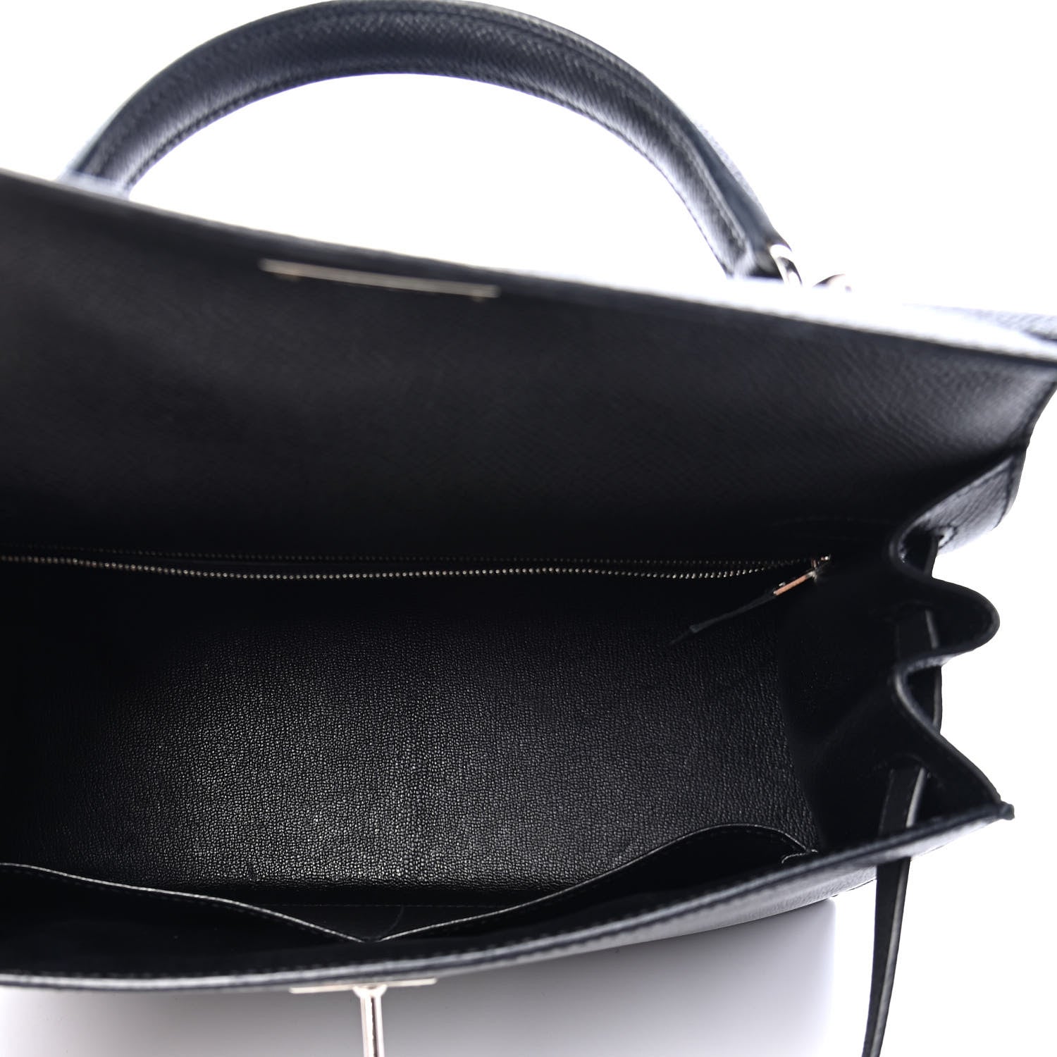 Hermes Epsom Kelly Sellier 28 Black 4 of 7