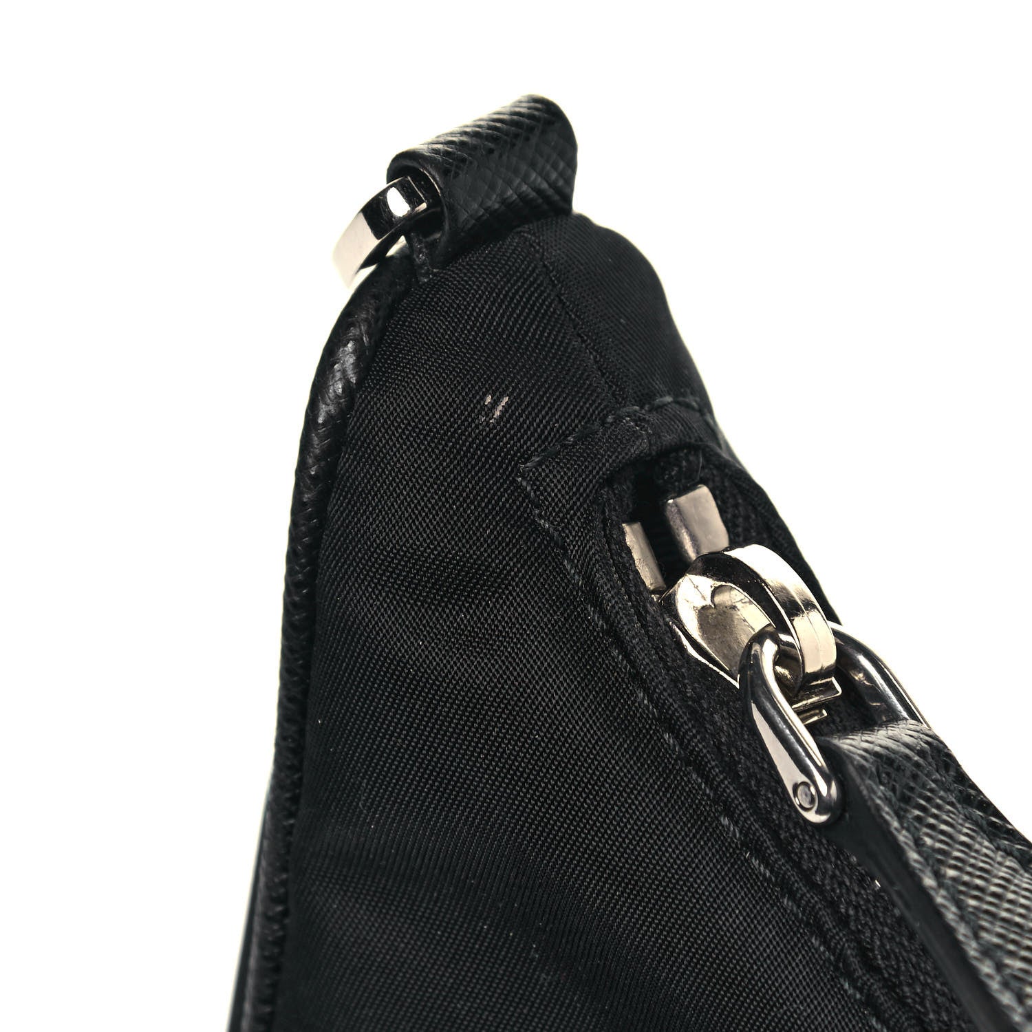 Prada Nylon Re-Edition 2005 Shoulder Bag Black 13 of 14