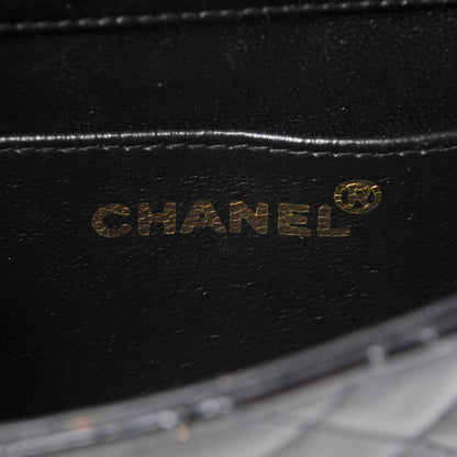 Chanel Patent Quilted Mini Flap Black 7 of 8