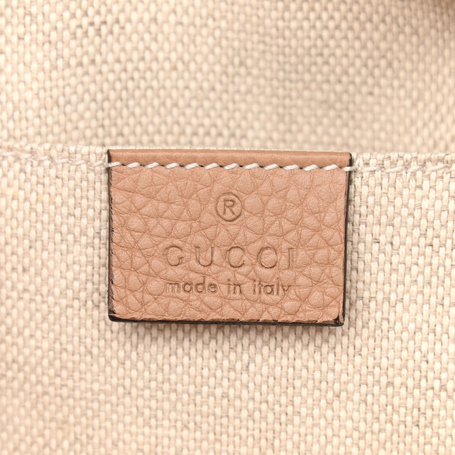 Gucci Pebbled Calfskin Small Soho Disco Bag Camelia 6 of 11