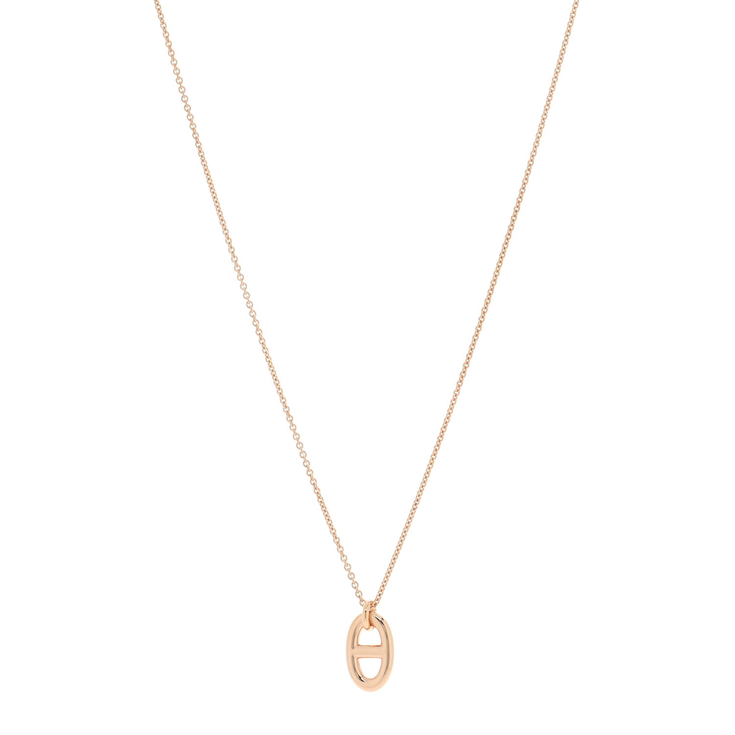 Hermes 18K Rose Gold PM Farandole Pendant Necklace 1 of 6