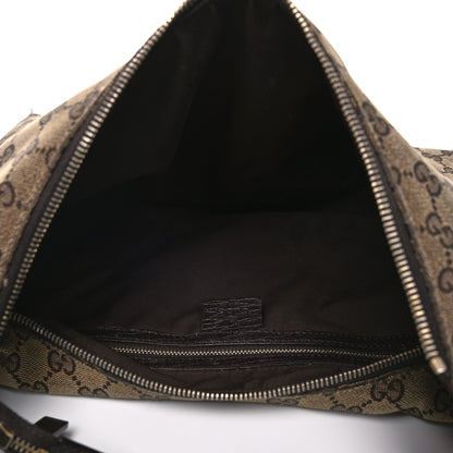 Gucci Monogram Medium Horsebit Chain Hobo Dark Brown 5 of 26