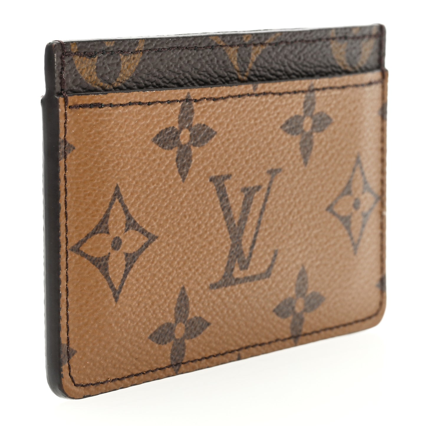 Reverse Monogram Card Holder