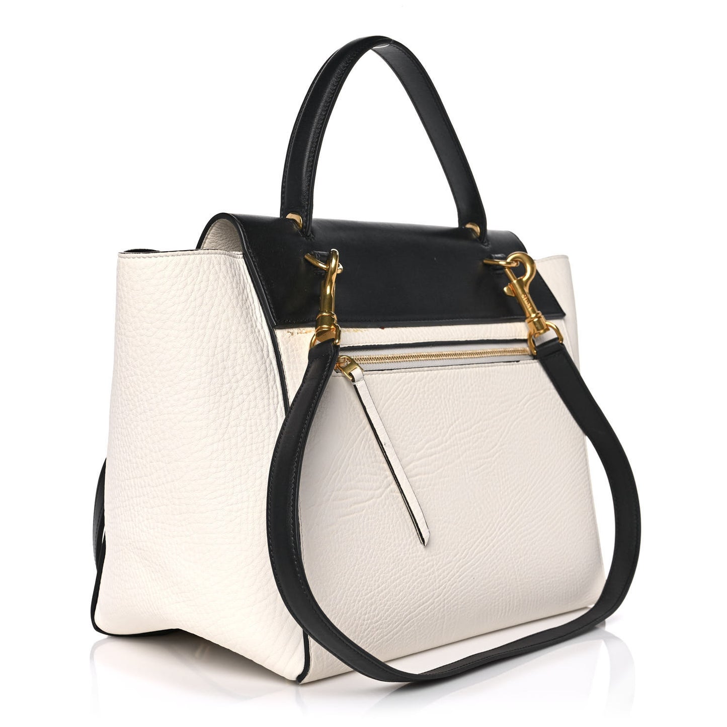 Bullhide Mini Belt Bag Black White