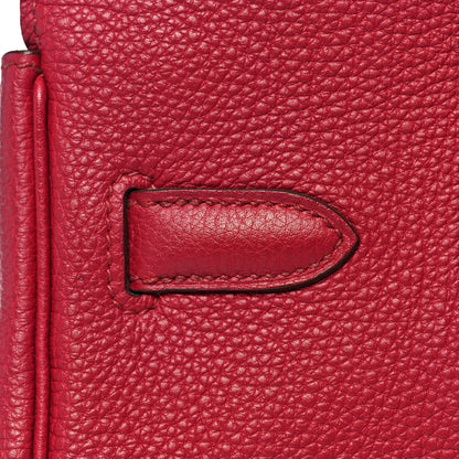 Hermes Togo Birkin 30 Rubis 14 of 38