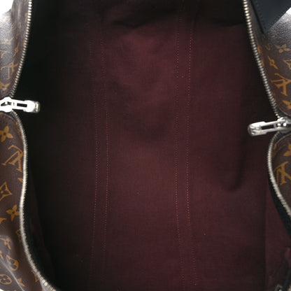 Louis Vuitton Monogram Macassar Keepall Bandouliere 55 5 of 11