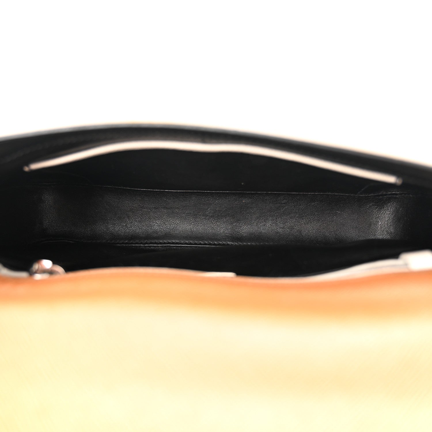 Prada Saffiano Lux Shoulder Bag Caramel Talco 5 of 10