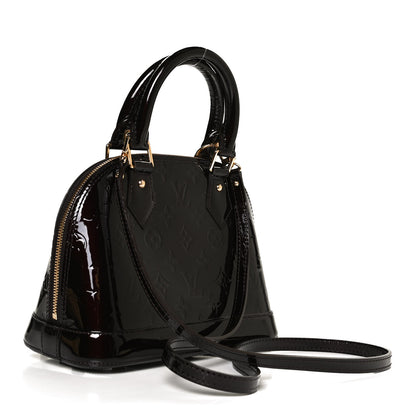 Louis Vuitton Vernis Alma BB Amarante 2 of 8