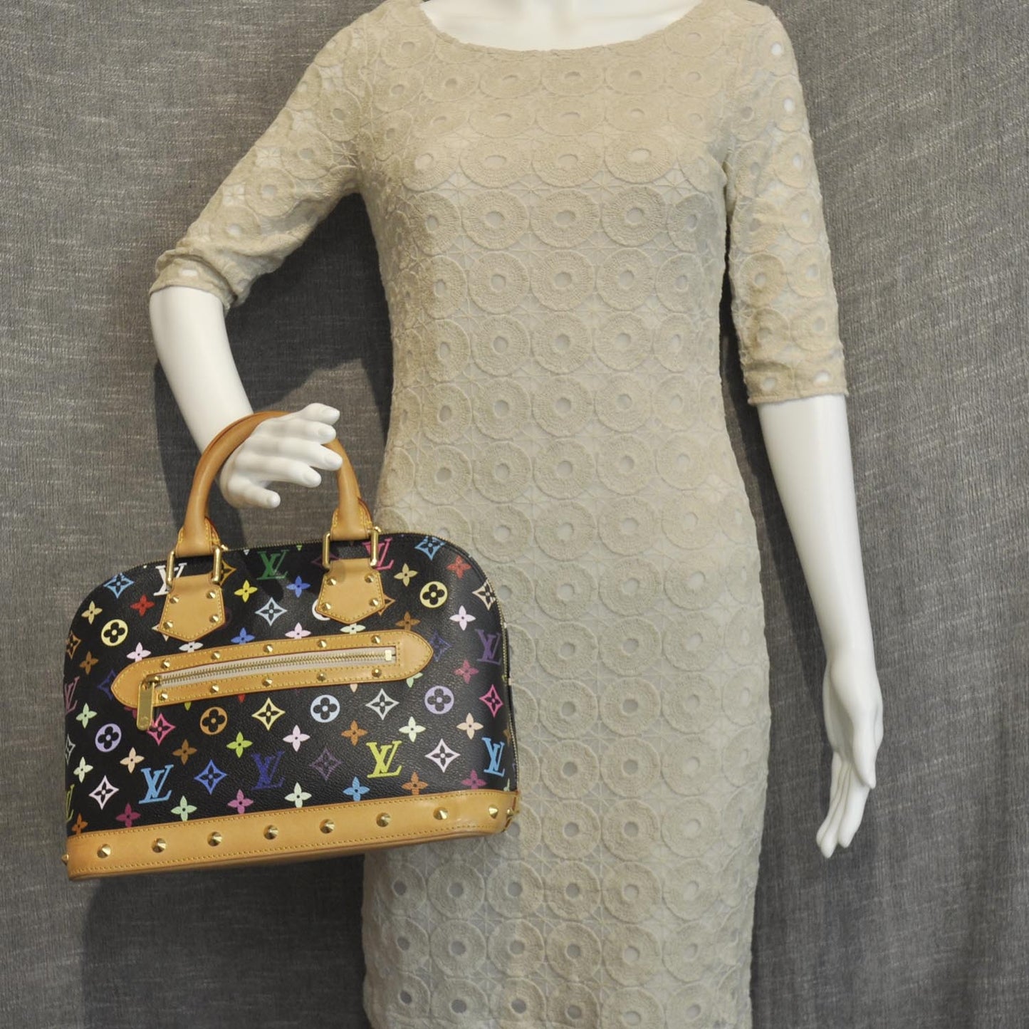 Monogram Multicolor Alma Black