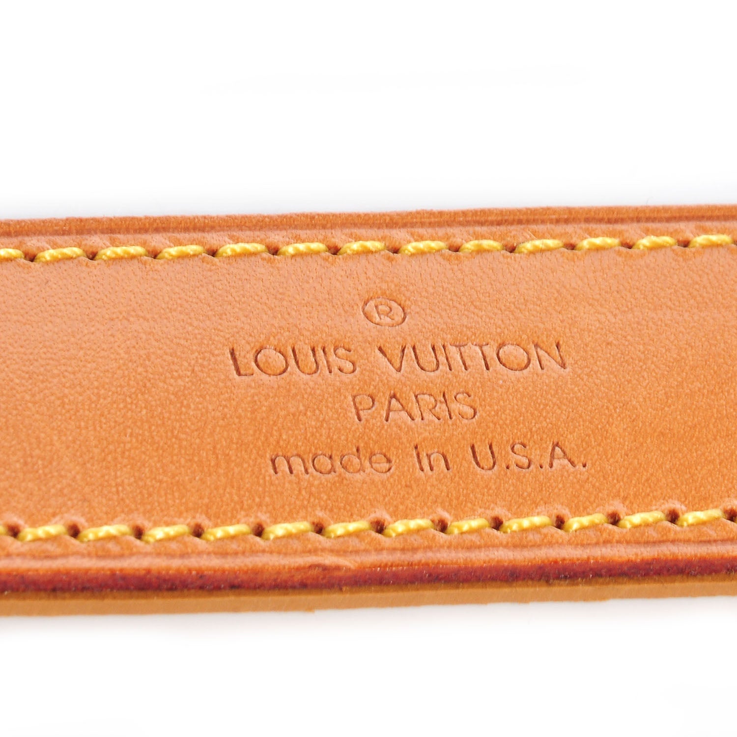 Louis Vuitton Vachetta Shoulder Strap Pad 3 of 4