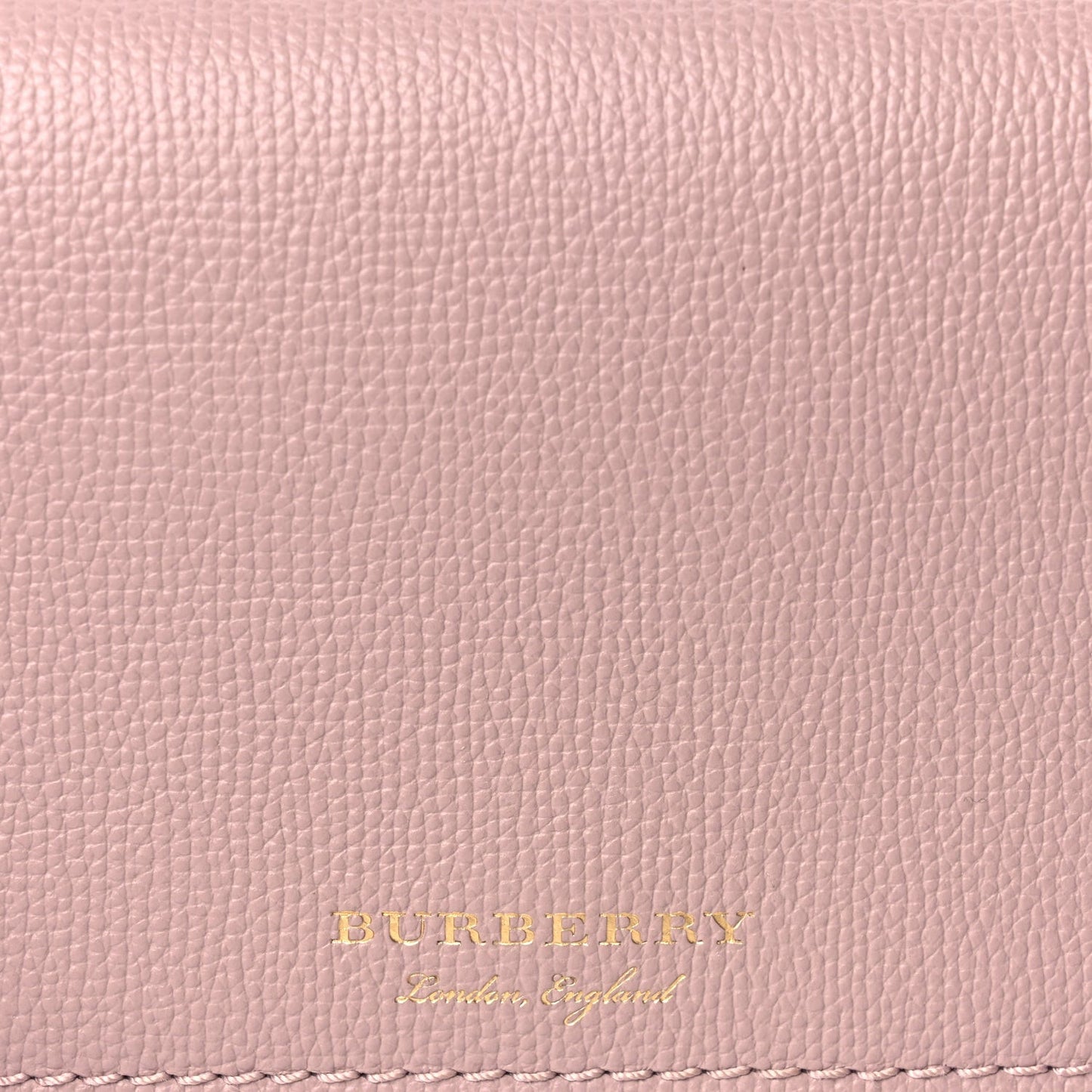 Derby Calfskin House Check Mini Hampshire Crossbody Pale Orchid