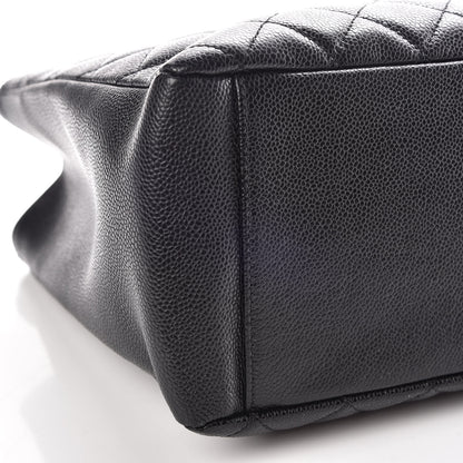 Chanel Caviar Quilted Grand Shopping Tote GST Black 8 of 10