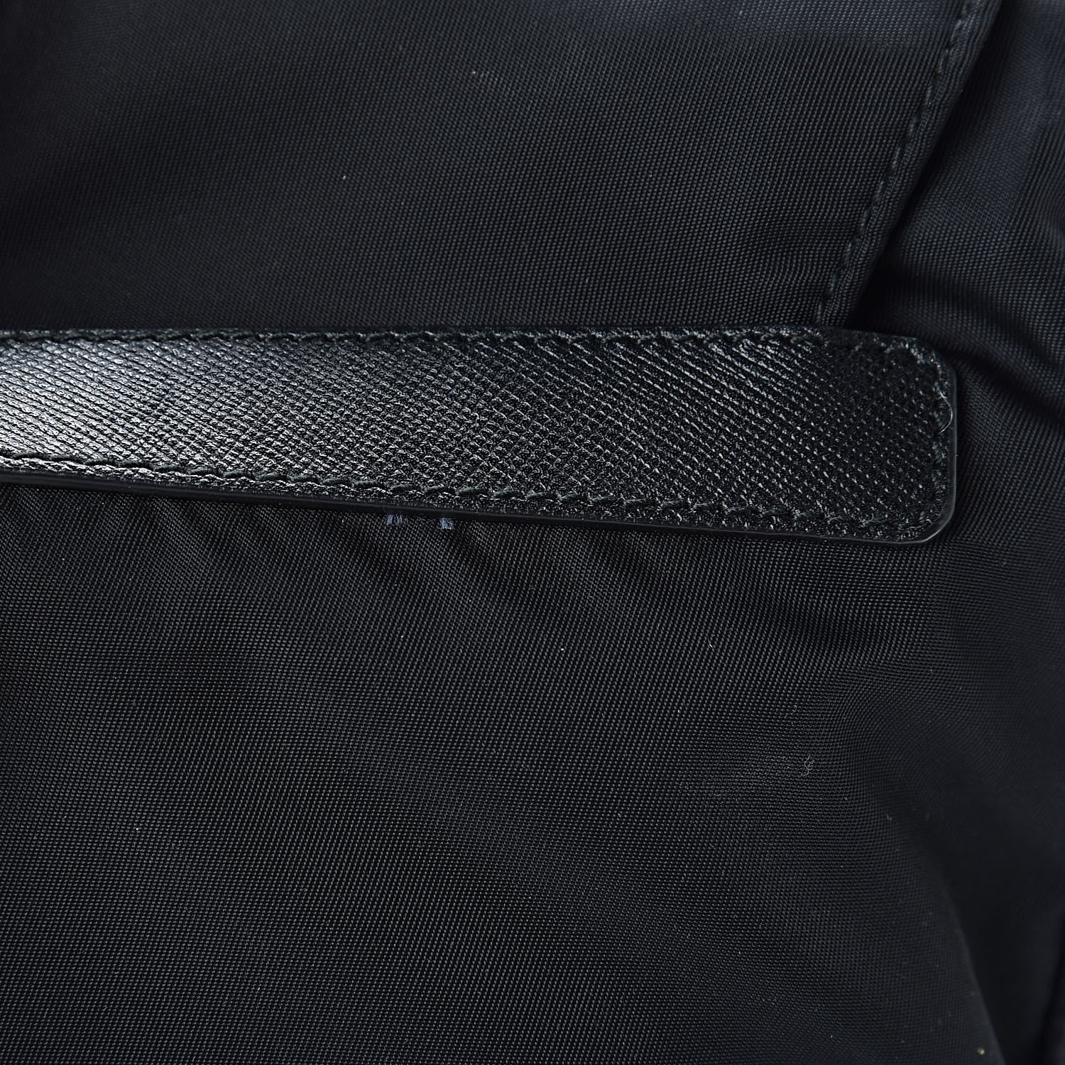 Prada Nylon Vela Messenger Bag Black 12 of 13