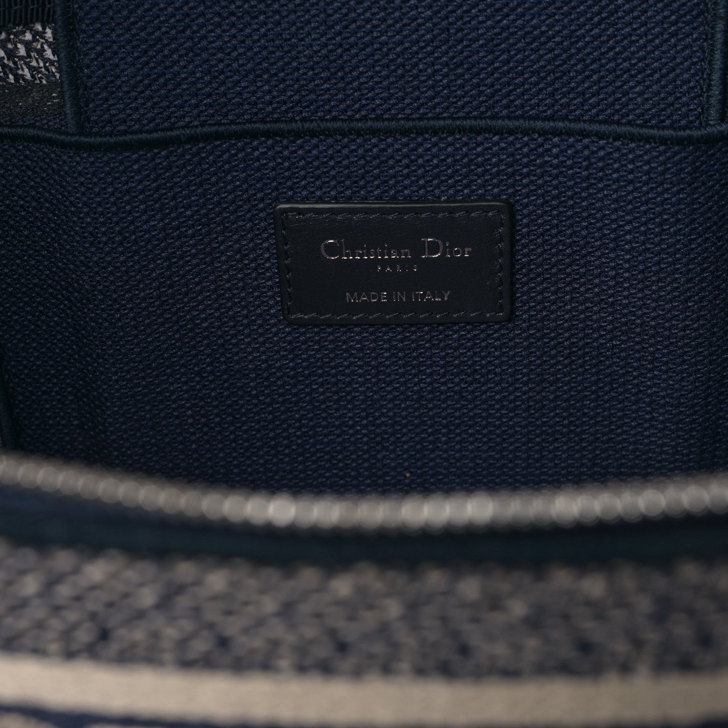 Christian Dior Oblique Diortravel Vanity Case Blue 6 of 8