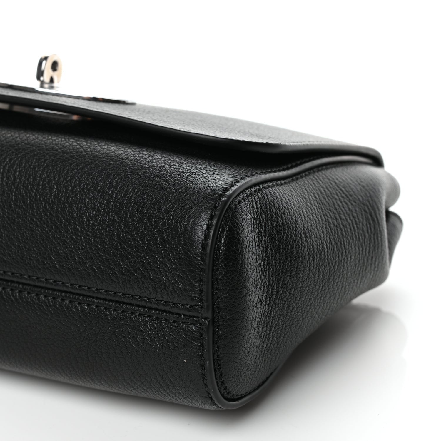 Mulberry Glossy Goatskin Small Lily Flap Black 11 of 11