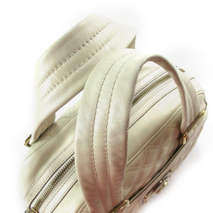 Marc Jacobs Leather Quilted Ursula Bowler Chalk 6 of 12