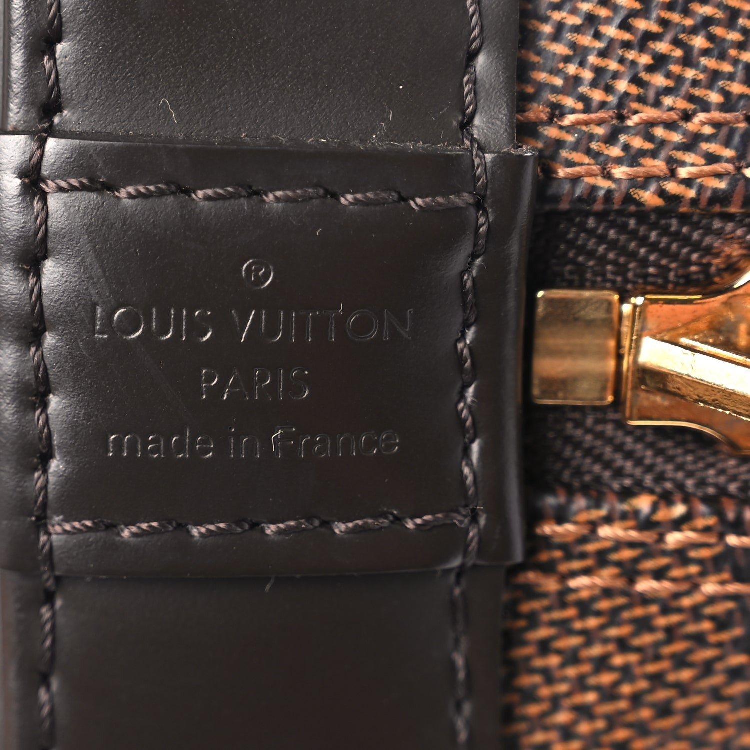 Louis Vuitton Damier Ebene Alma BB 5 of 9