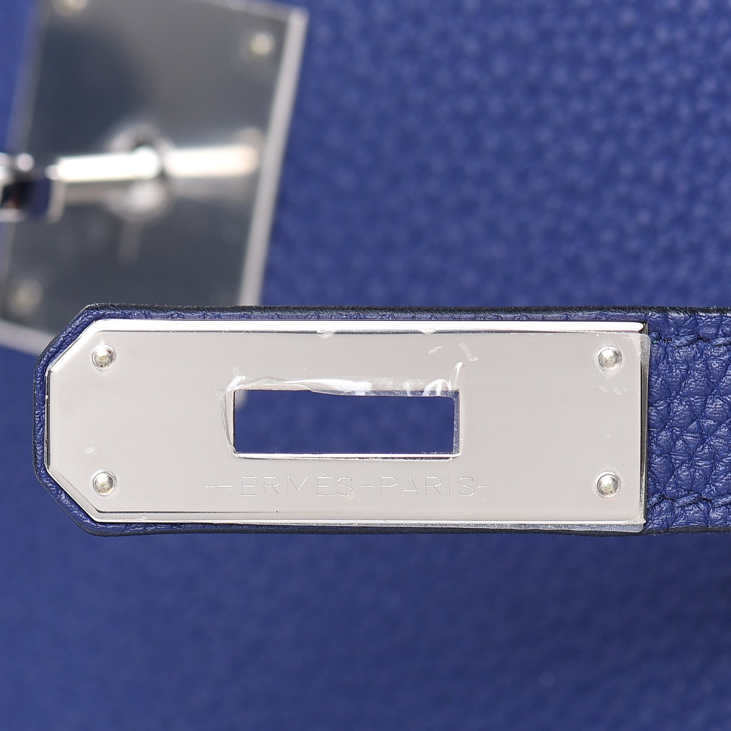 Togo Kelly Retourne 28 Bleu Encre