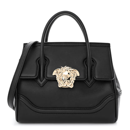 Versace Calfskin Medium Palazzo Empire Bag Black 1 of 16