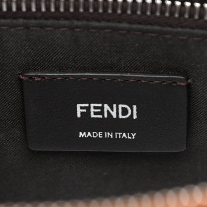 Fendi Vitello King Logo Embossed Medium By The Way Boston Bag Cuoio 6 of 9