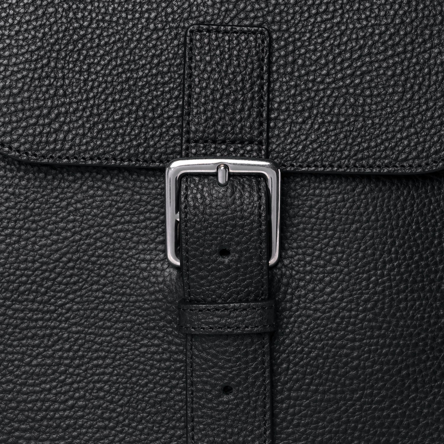 Mulberry Classic Grain Calfskin Chiltern Backpack Black 8 of 12