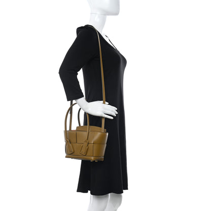 Bottega Veneta French Calfskin Maxi Intrecciato Mini Arco Moutarde 2 of 9