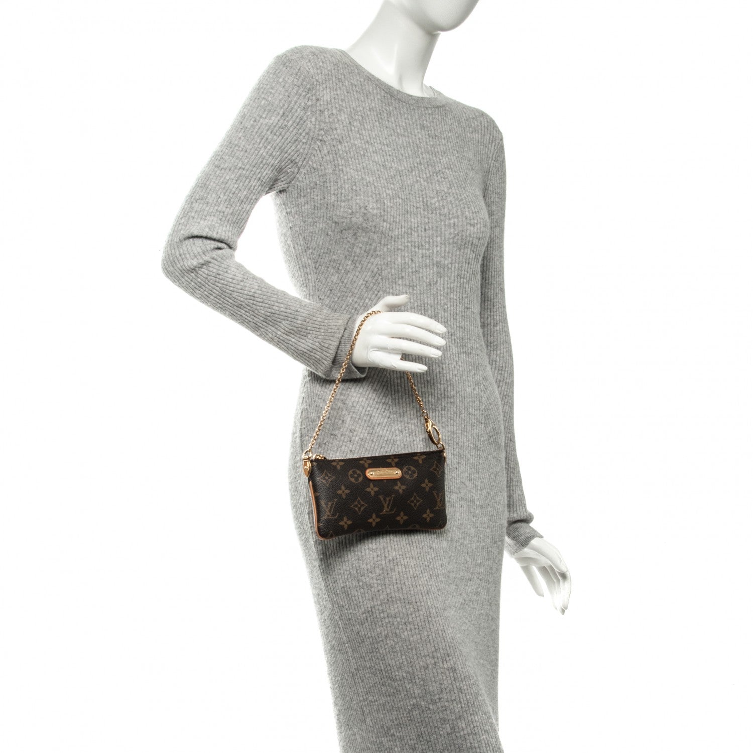 Louis Vuitton Monogram Pochette Milla MM 2 of 7