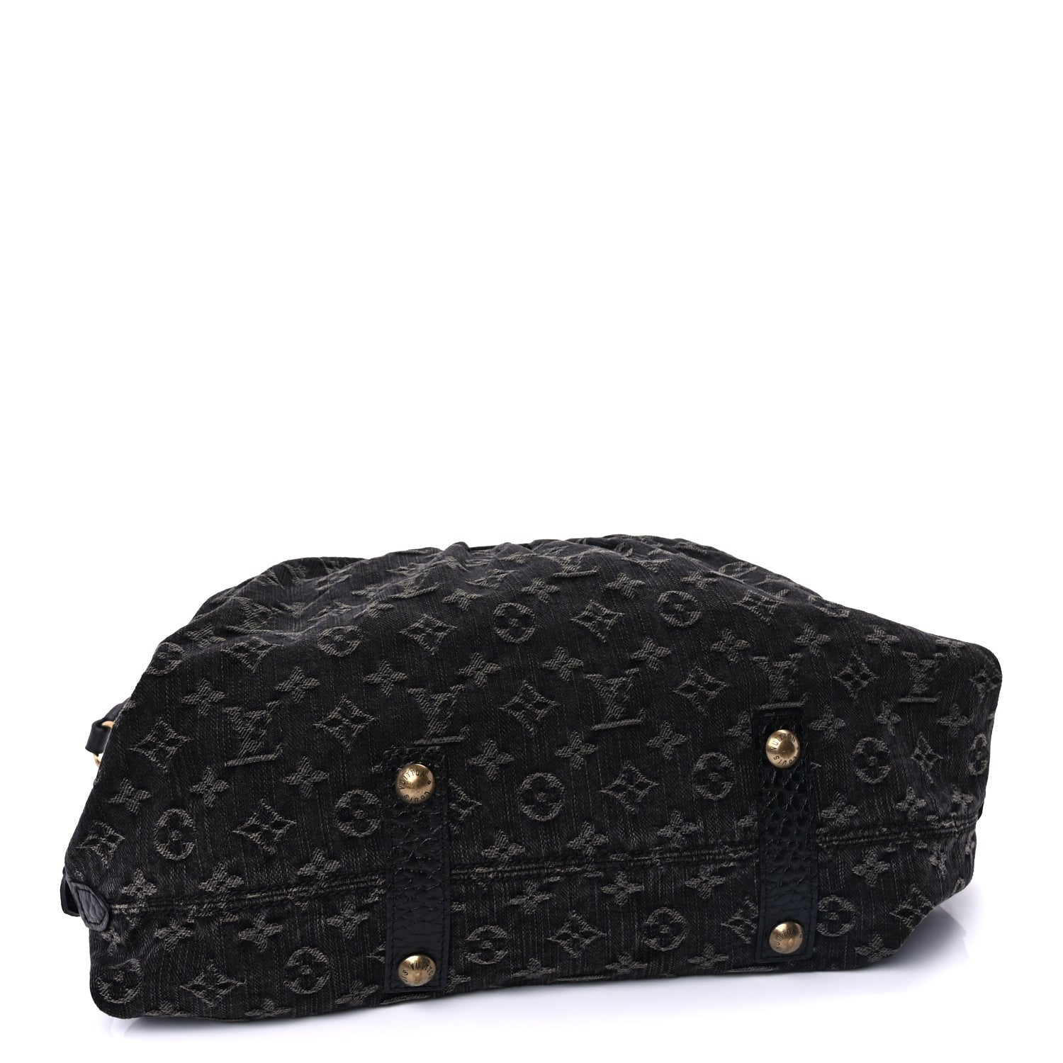 Louis Vuitton Denim Neo Cabby MM Black 3 of 8