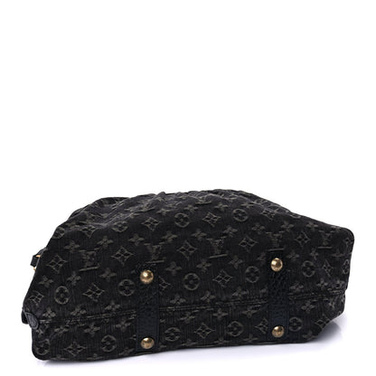 Louis Vuitton Denim Neo Cabby MM Black 3 of 8