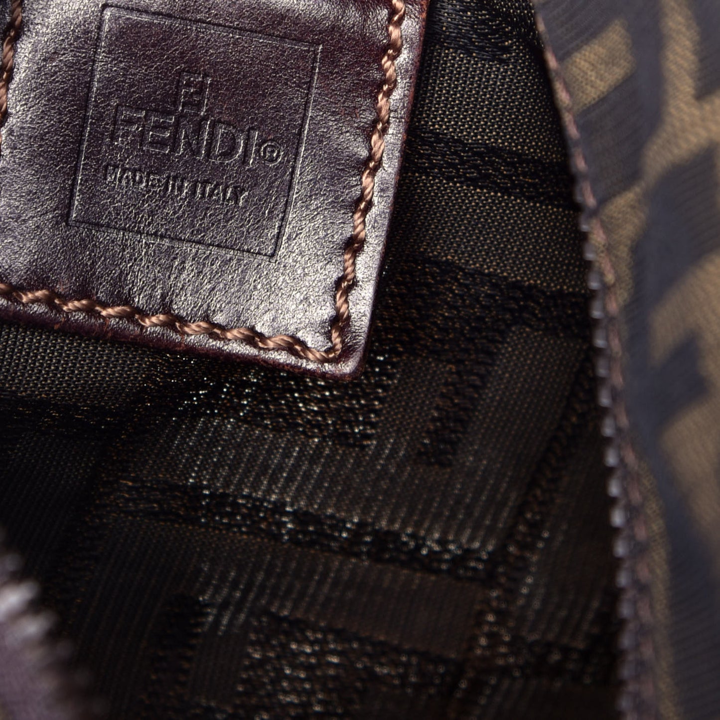 Fabric FF 1925 Mini Cosmetic Bag Tobacco