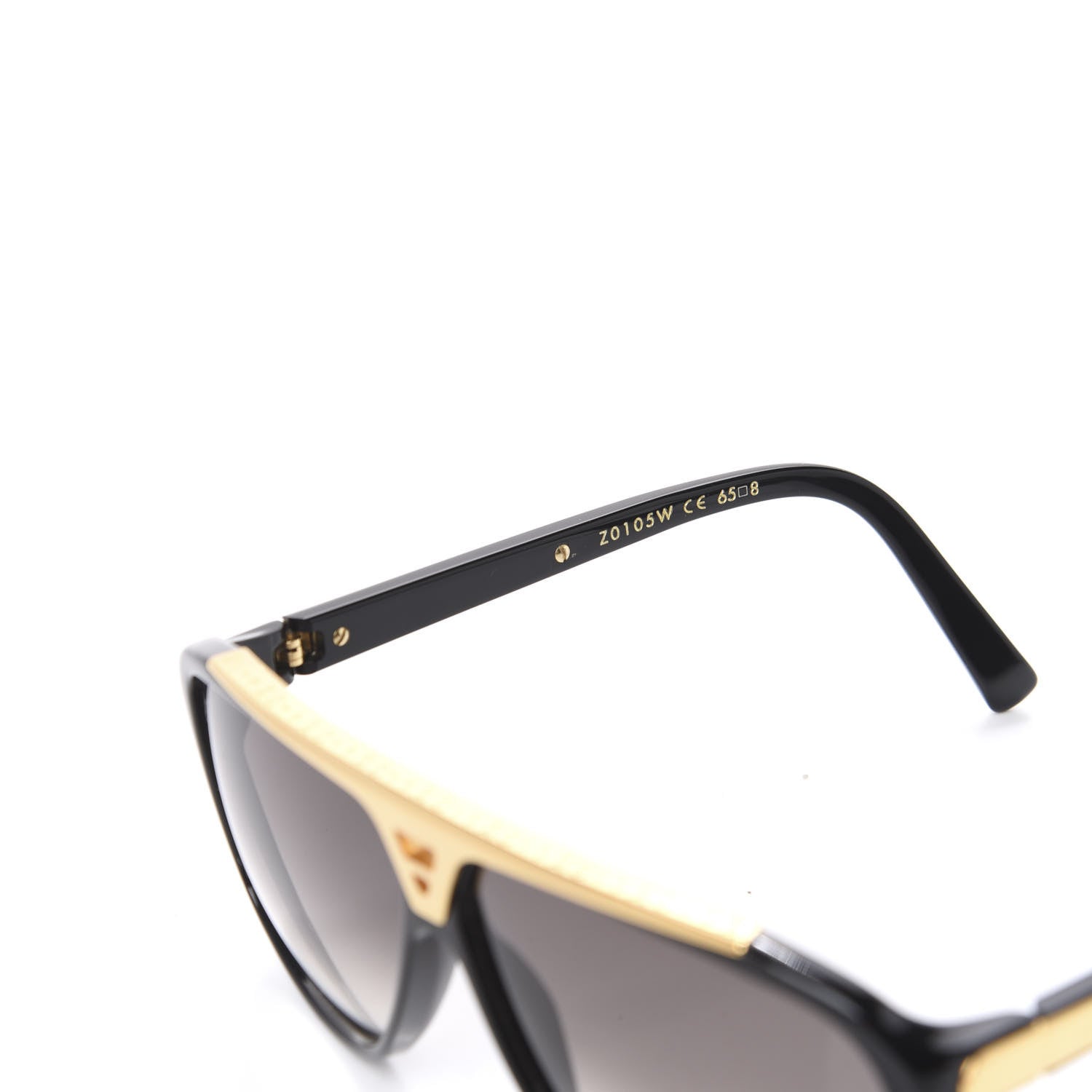 Louis Vuitton Acetate Evidence Sunglasses Z0105W Black 5 of 6