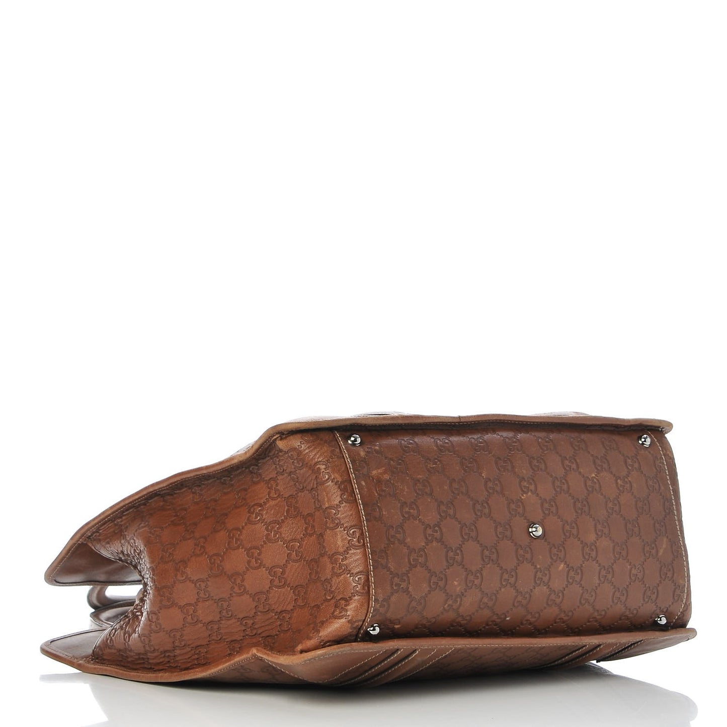 Guccissima Large Tote Brown