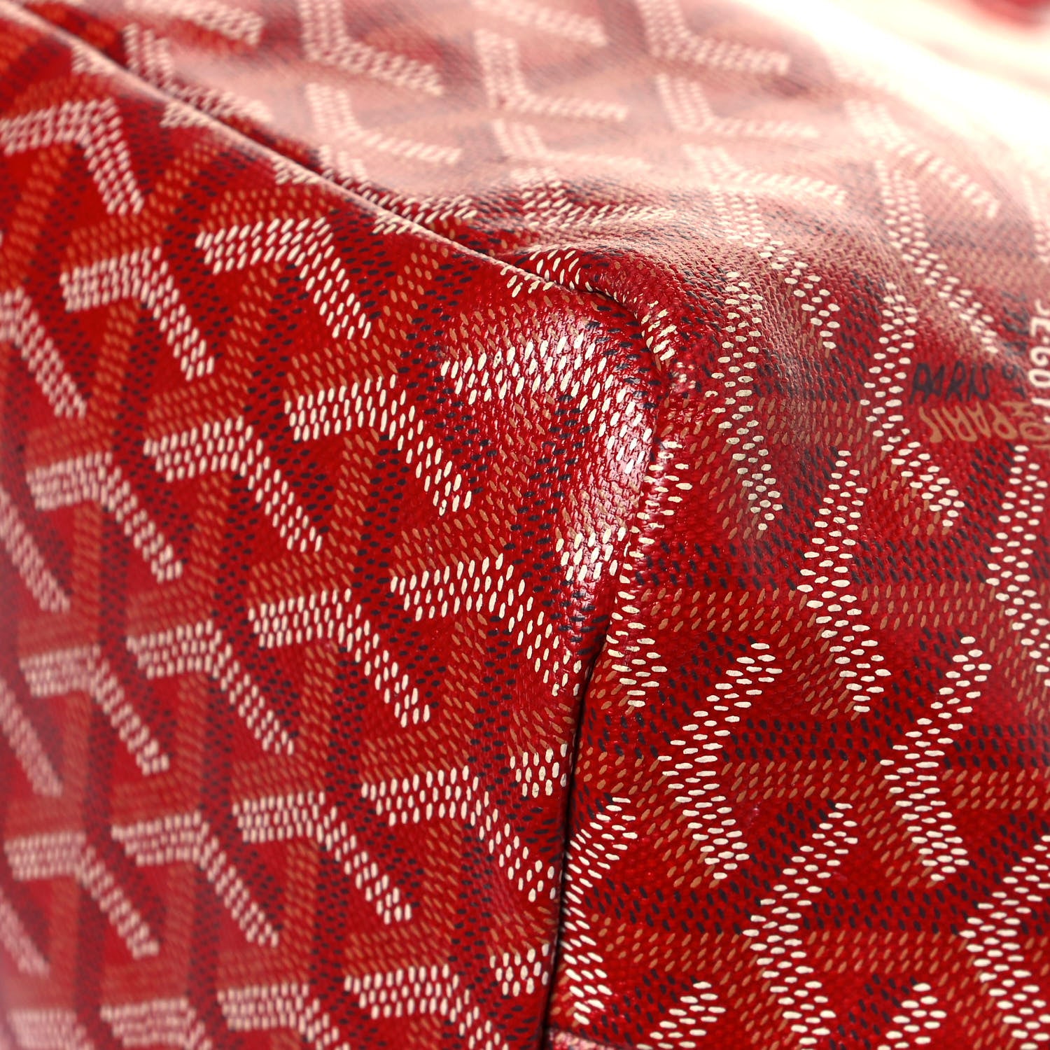 Goyard Goyardine Saint Louis PM Red 8 of 12