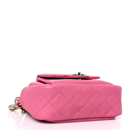 Chanel Caviar Quilted CC Day Camera Case Pink 3 of 8