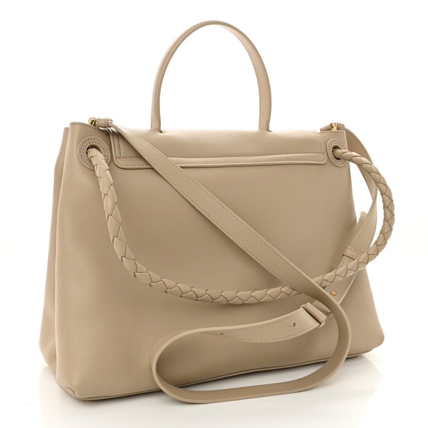 Silky Calfskin Medium Ciao Ciao Ecru