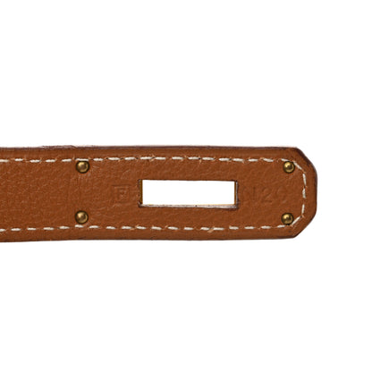 Hermes Togo Kelly Retourne 28 Gold 7 of 12