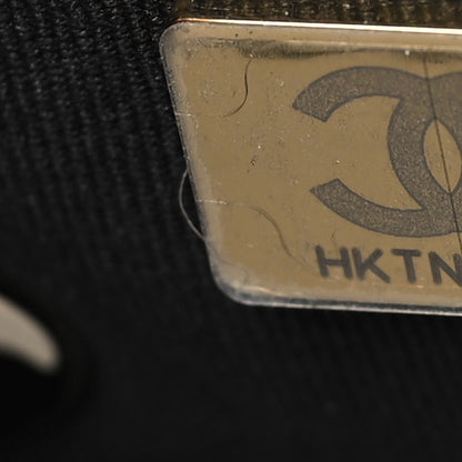 Chanel Shiny Caviar Quilted Medium Duma Pockets Drawstring Backpack Black 7 of 10